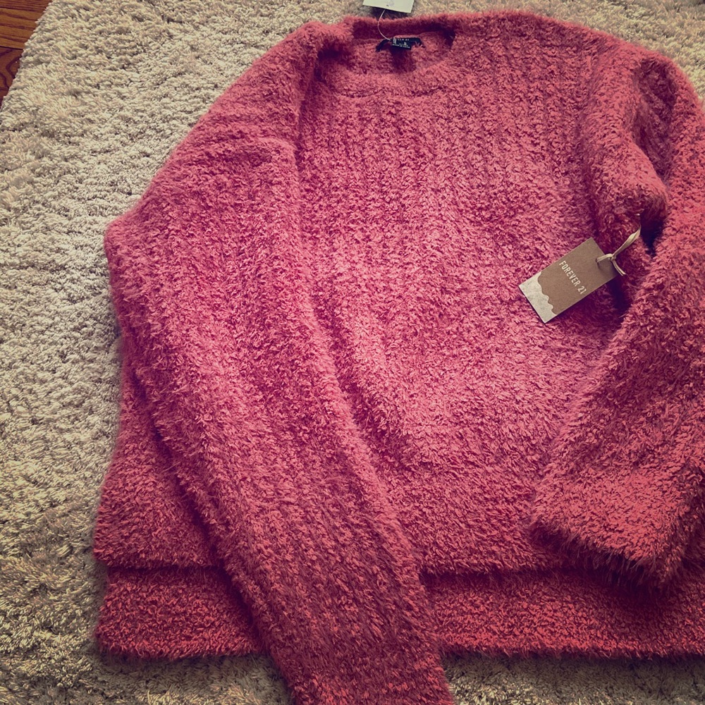 Forever 21 chenille sweater